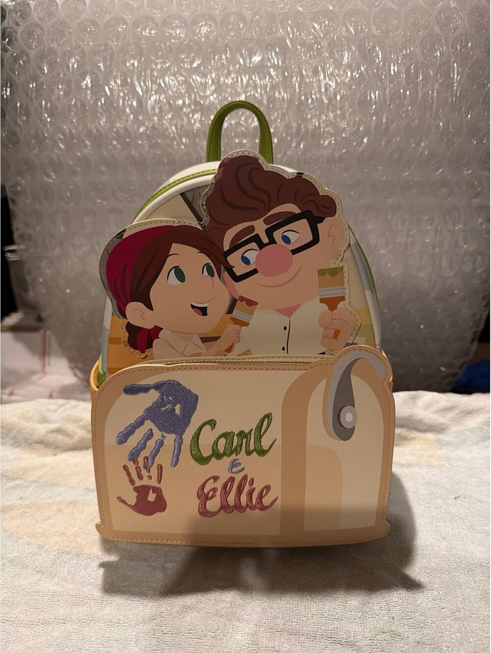 Loungefly Pixar Up Carl & Ellie Mailbox Mini Backpack NWT